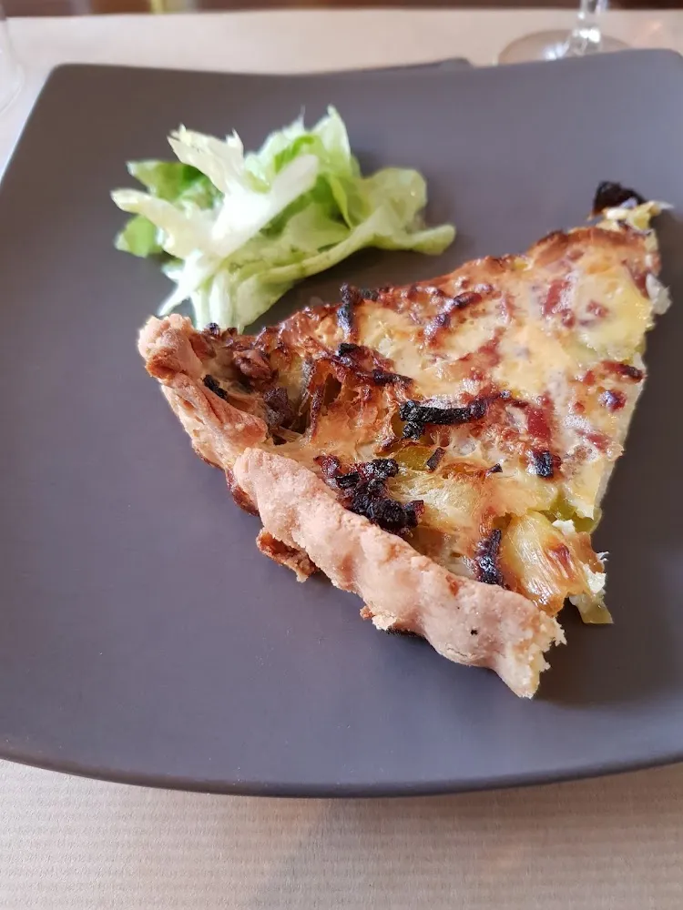 Quiche Aux Poireaux Avec Des Lardons